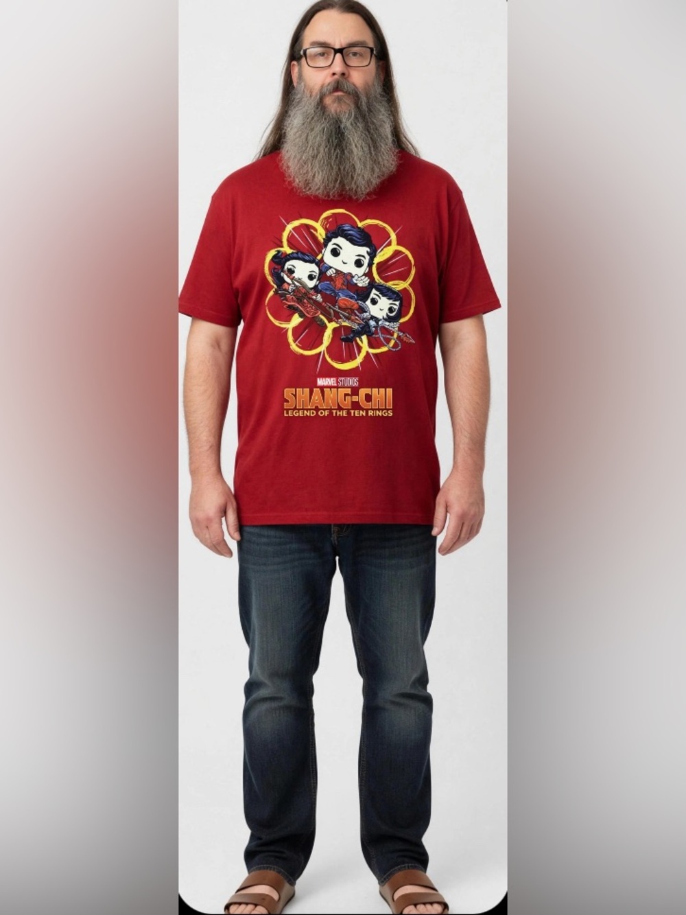 Marvel Red Shang-Chi Fun Kids Graphic Tee